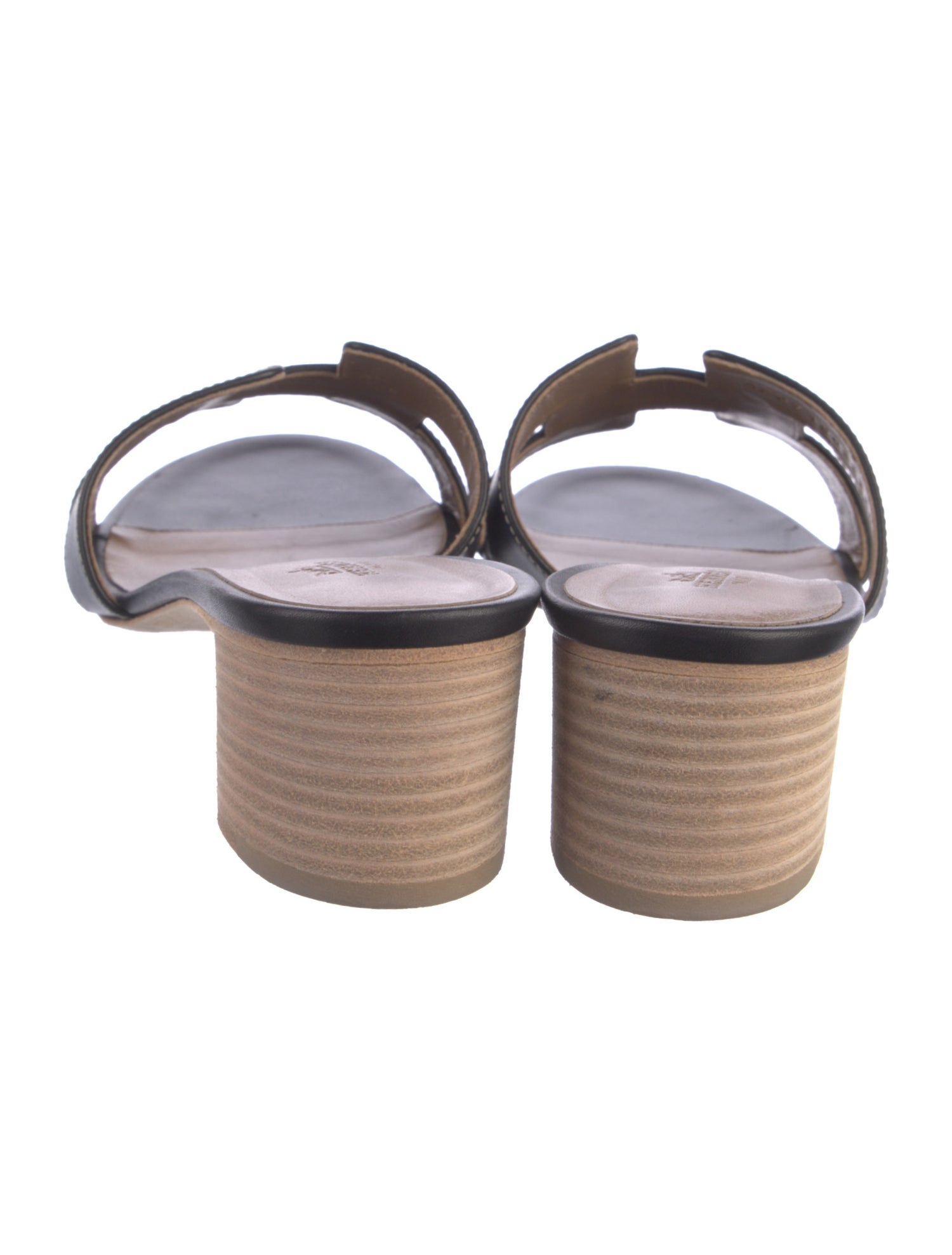 Hermès Oasis Leather Slides